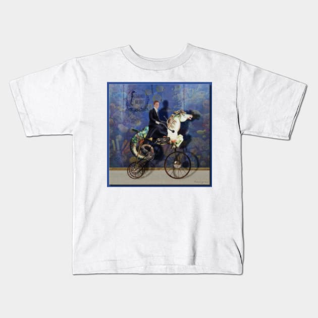 Sea Horse Motors Kids T-Shirt by rgerhard